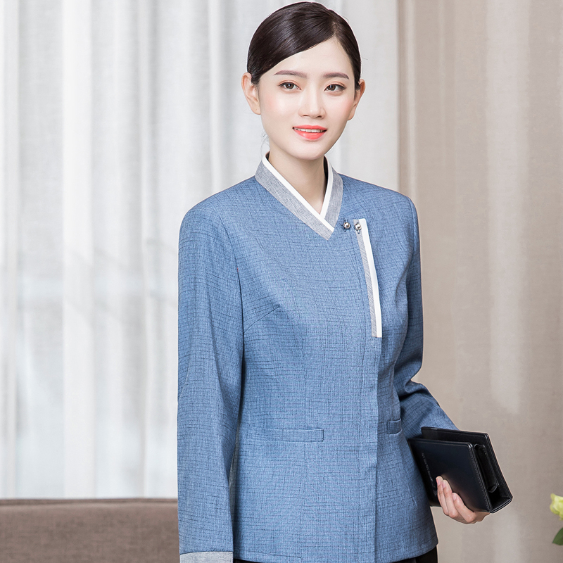 广州酒店制服定做，酒店员工服装，客房保洁服定制批发