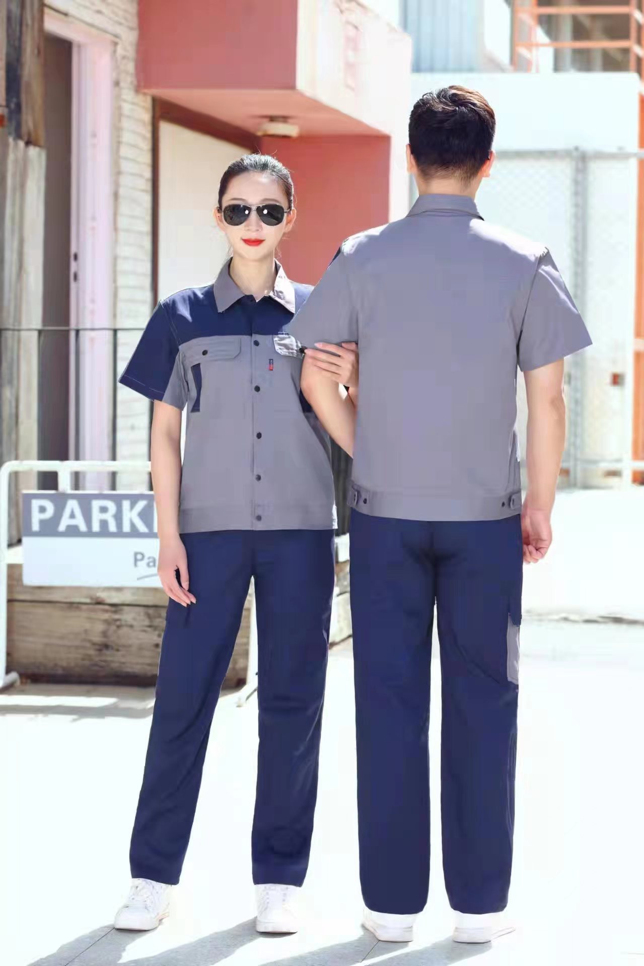 广州4s店工作服,汽车修理厂工作服定做,款式多样。